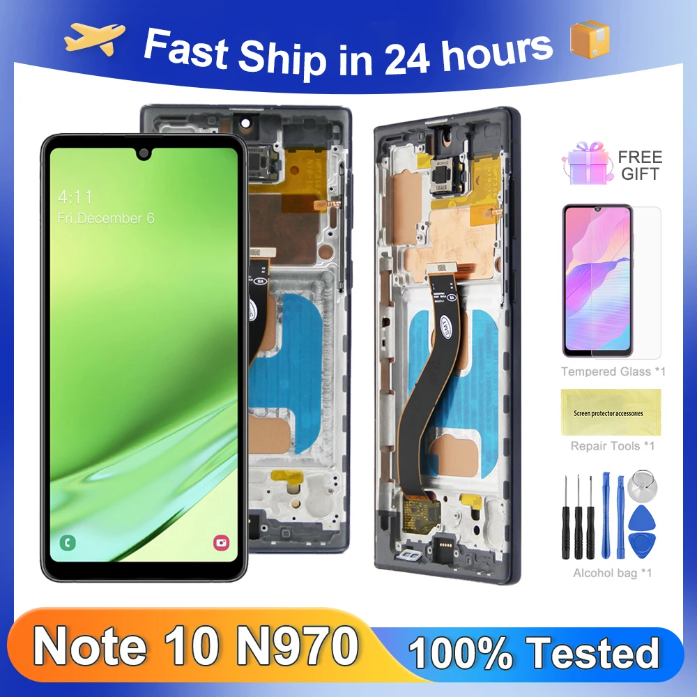 Note 10 дисплей TFT 100% тест для Samsung Galaxy Note 10 LCD N970F N970 N970 сенсорный экран дигитайзер в сборе запасные части
Note 10 дисплей TFT 100% тест для Samsung Galaxy Note 10 LCD N970F N970 N970 сенсорный экран дигитайзер в сборе запасные части