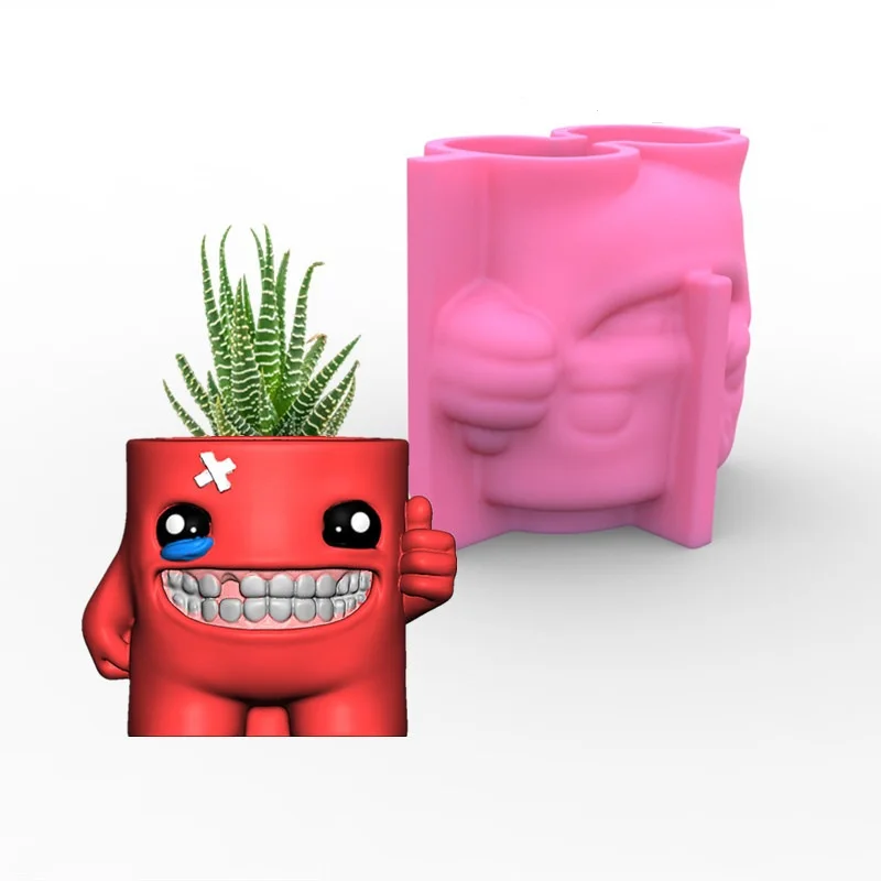 Strong Thumb Up Silicone Mold for Handmade Desktop Decoration Gypsum Resin Pen Holder Flower Pot Micro-landscape Silicone Mould
Strong Thumb Up Silicone Mold for Handmade Desktop Decoration Gypsum Resin Pen Holder Flower Pot Micro-landscape Silicone Mould
