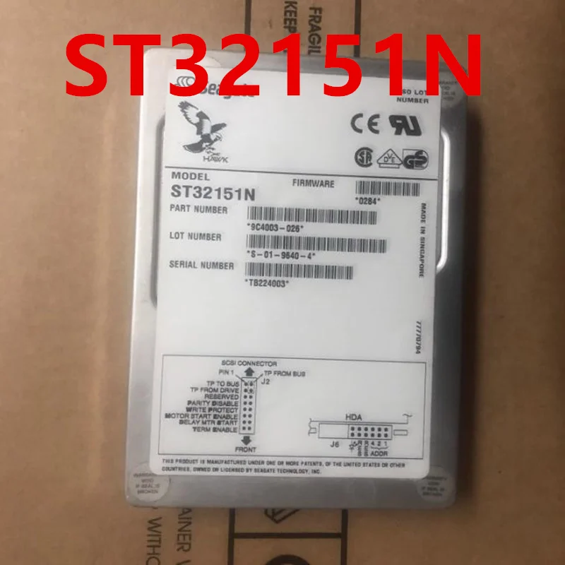 Original 90% New Hard Disk For SEAGATE 2GB 50Pin SCSI 3.5" 5400RPM 2MB Server HDD ST32151N
Original 90% New Hard Disk For SEAGATE 2GB 50Pin SCSI 3.5" 5400RPM 2MB Server HDD ST32151N