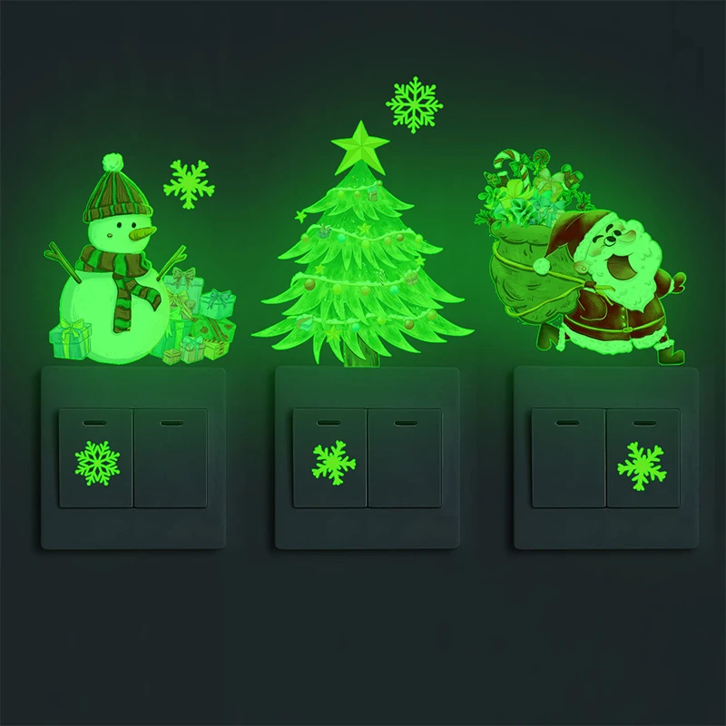 Luminous Christmas Wall Stickers Santa Claus Switch Sticker Window Stickers Christmas Home Decor Glow In The Dark Wall Decals
Luminous Christmas Wall Stickers Santa Claus Switch Sticker Window Stickers Christmas Home Decor Glow In The Dark Wall Decals