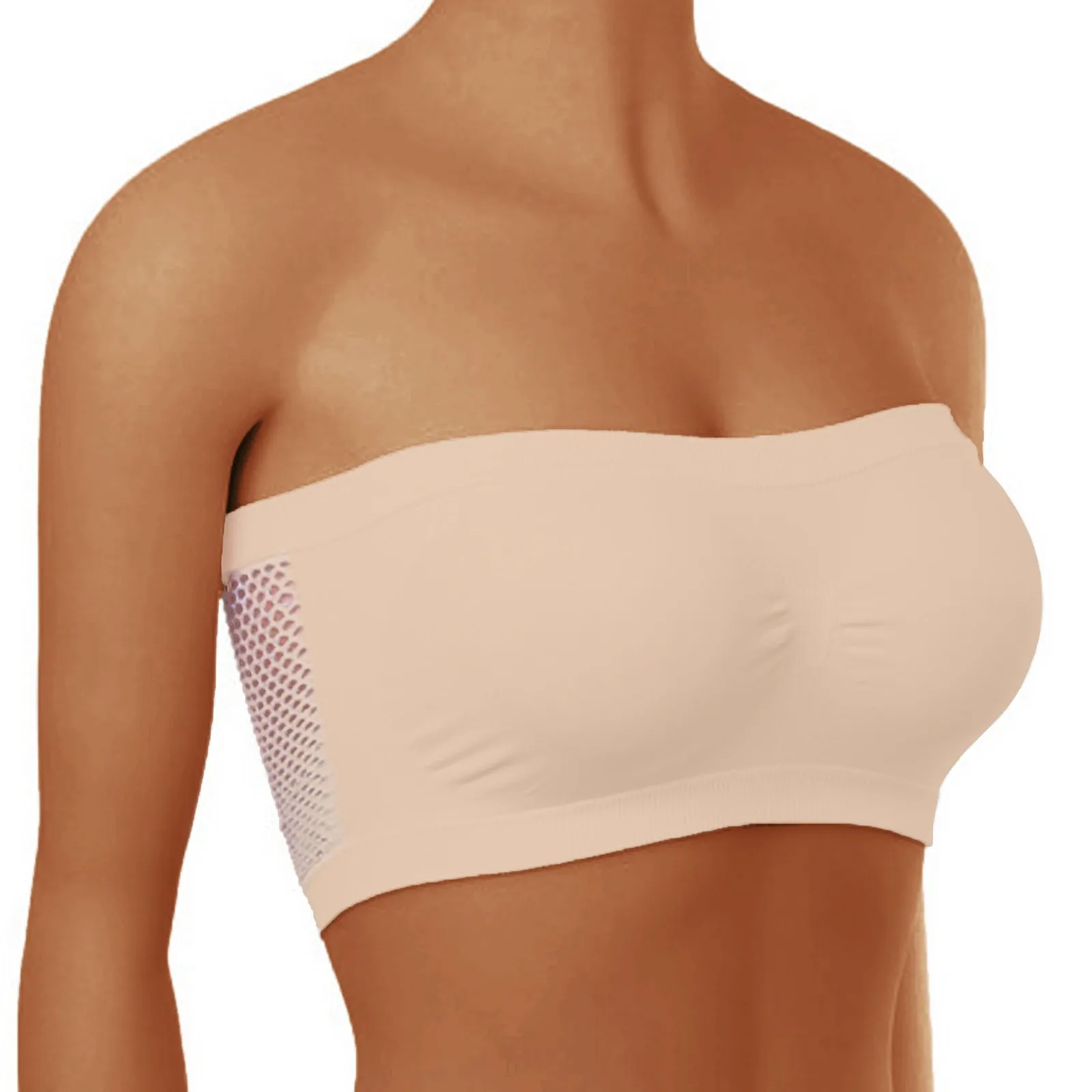 Stretch Strapless Bra Fashionable Summer Strapless Solid Bra Intimate Lingerie Women Suitable For Off-Shoulder Tops Cueca
Stretch Strapless Bra Fashionable Summer Strapless Solid Bra Intimate Lingerie Women Suitable For Off-Shoulder Tops Cueca