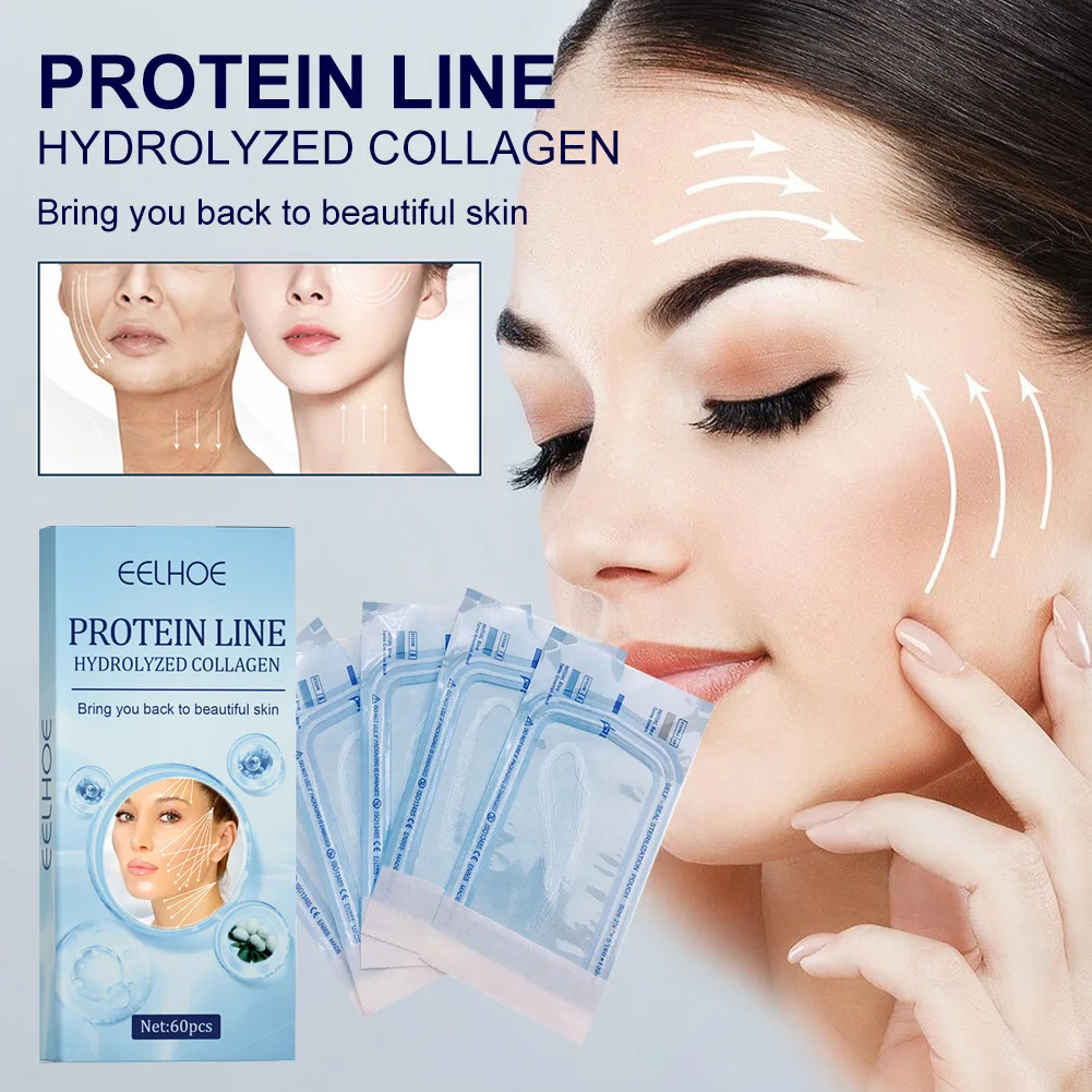 60pcs No Neddle Protein Thread Absorbable Face Protein Lifting Lines Anti-Aging Wrinkles Removal Skin Firming Moisturizing Care
60pcs No Neddle Protein Thread Absorbable Face Protein Lifting Lines Anti-Aging Wrinkles Removal Skin Firming Moisturizing Care