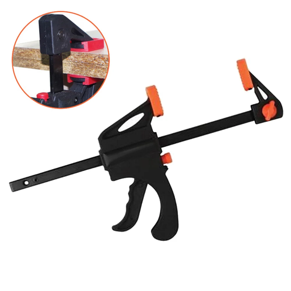 Spreader Work Bar Clamp F Clamp Gadget Tool DIY Hand Speed Squeeze Quick Ratchet Release Clip Kit 4 Inch Wood Working
Spreader Work Bar Clamp F Clamp Gadget Tool DIY Hand Speed Squeeze Quick Ratchet Release Clip Kit 4 Inch Wood Working