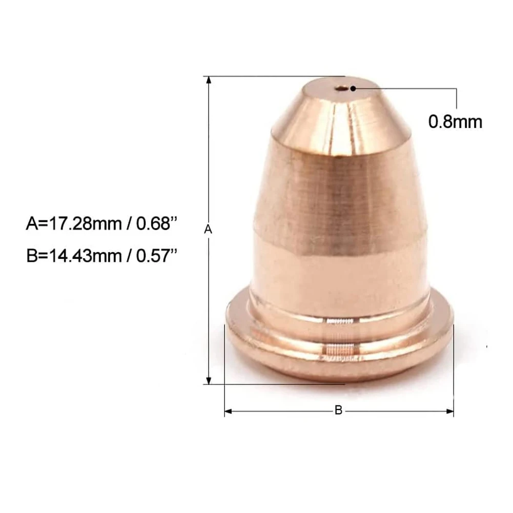 68 Pcs Plasma Cutter Torch S45 Kit For For Trafimet Ergocut S25K-S25 PR0010 Electrodes PD0116-08 Nozzle 0.8 Mm Tip Welding Parts
68 Pcs Plasma Cutter Torch S45 Kit For For Trafimet Ergocut S25K-S25 PR0010 Electrodes PD0116-08 Nozzle 0.8 Mm Tip Welding Parts
