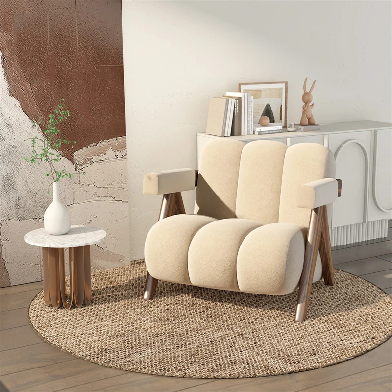 Modern Design Living Room Chair Lazy Designer Balcony Dressing Makeup Single Sofa Armchairs European Floor Nordic Furniture
Modern Design Living Room Chair Lazy Designer Balcony Dressing Makeup Single Sofa Armchairs European Floor Nordic Furniture