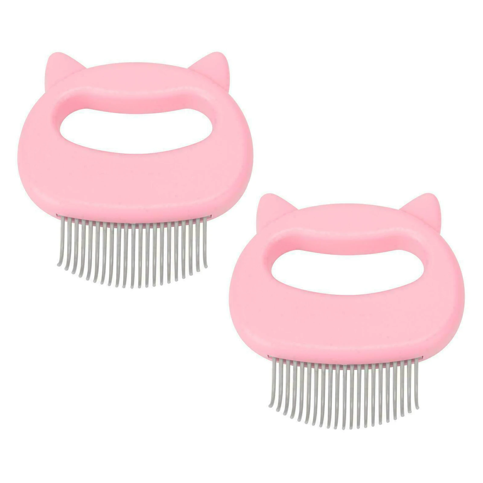 2pcs Hair Removal Painless Shedding Daily Cleaning Portable Pet Grooming Brush Cat Massage Comb Dog Dematting Relaxing
2pcs Hair Removal Painless Shedding Daily Cleaning Portable Pet Grooming Brush Cat Massage Comb Dog Dematting Relaxing