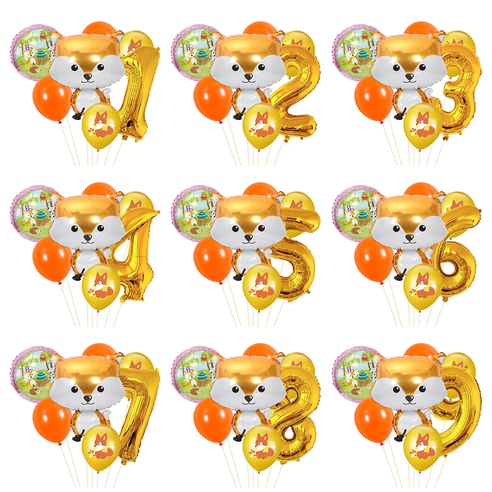 7pcs Cartoon Animal Number Balloon Jungle Birthday Balloons Decoration Safari Forest Wild One Birthday Party Globos Kids Boy
7pcs Cartoon Animal Number Balloon Jungle Birthday Balloons Decoration Safari Forest Wild One Birthday Party Globos Kids Boy