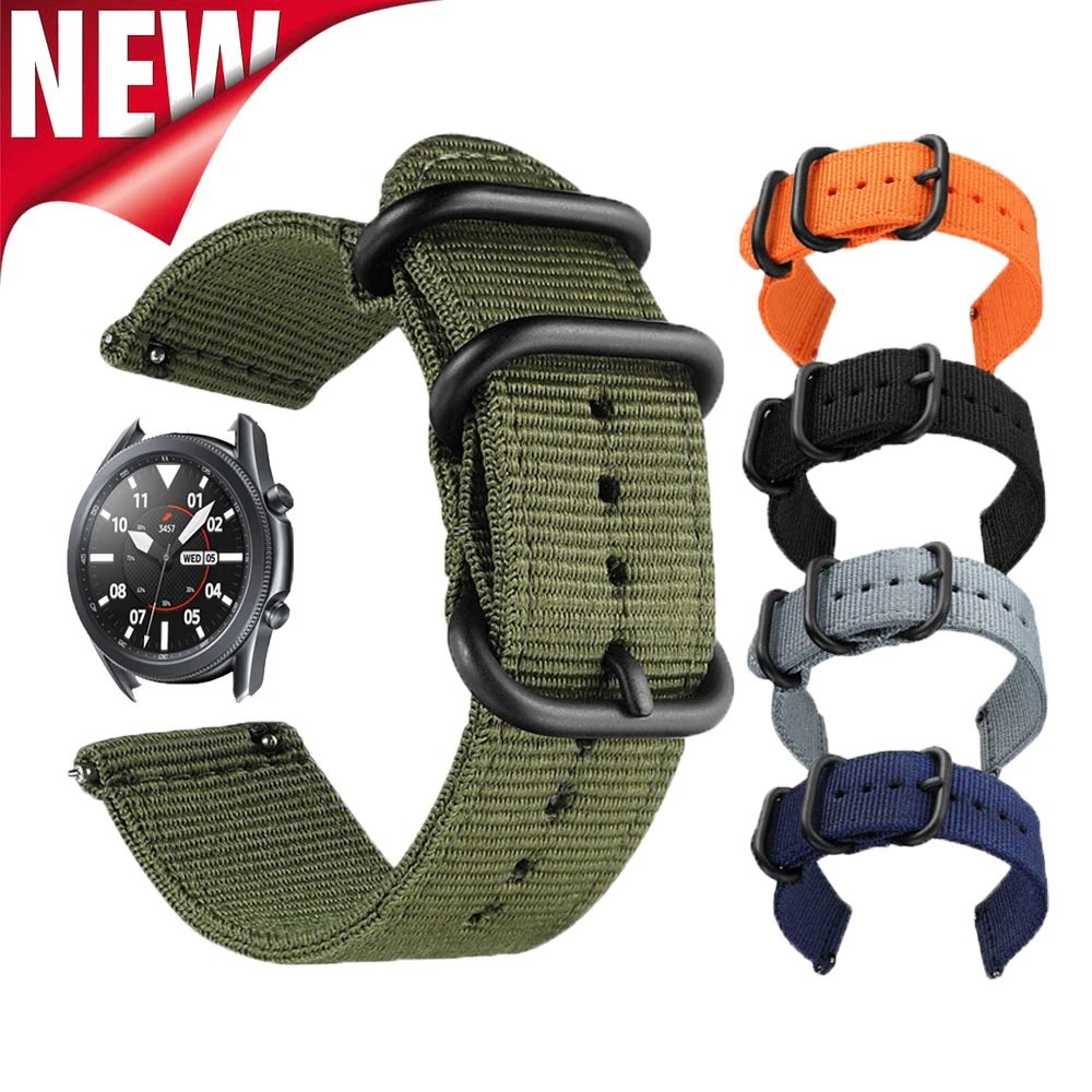 Ремешок нейлоновый для Samsung Galaxy watch 4 classic 46 мм Active 2 3 Gear S3 amazfit, браслет для часов correa watch GT 2 3 Pro, 22 мм 20 мм
Ремешок нейлоновый для Samsung Galaxy watch 4 classic 46 мм Active 2 3 Gear S3 amazfit, браслет для часов correa watch GT 2 3 Pro, 22 мм 20 мм