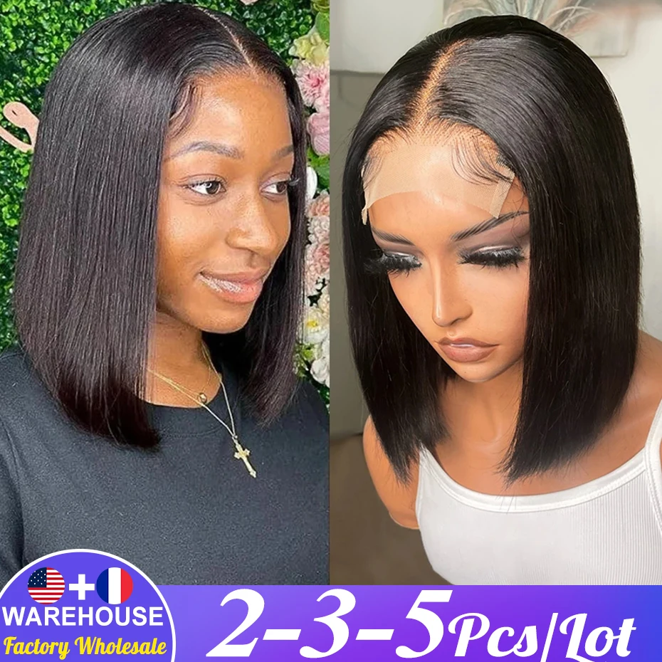 2-3-5Pcs 4x4 Lace Bob Wig Lace Front Wigs Peruvian Straight Wig 100% Human Hair 10 12 14 Inches Short Bob Human Hair Wigs Jarin
2-3-5Pcs 4x4 Lace Bob Wig Lace Front Wigs Peruvian Straight Wig 100% Human Hair 10 12 14 Inches Short Bob Human Hair Wigs Jarin