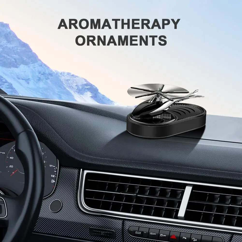 Unique Car Fragrance Light-sensitive Rotary Airplane Decoration Solar Air Freshener Stable Car Aromatherapy for Car
Unique Car Fragrance Light-sensitive Rotary Airplane Decoration Solar Air Freshener Stable Car Aromatherapy for Car