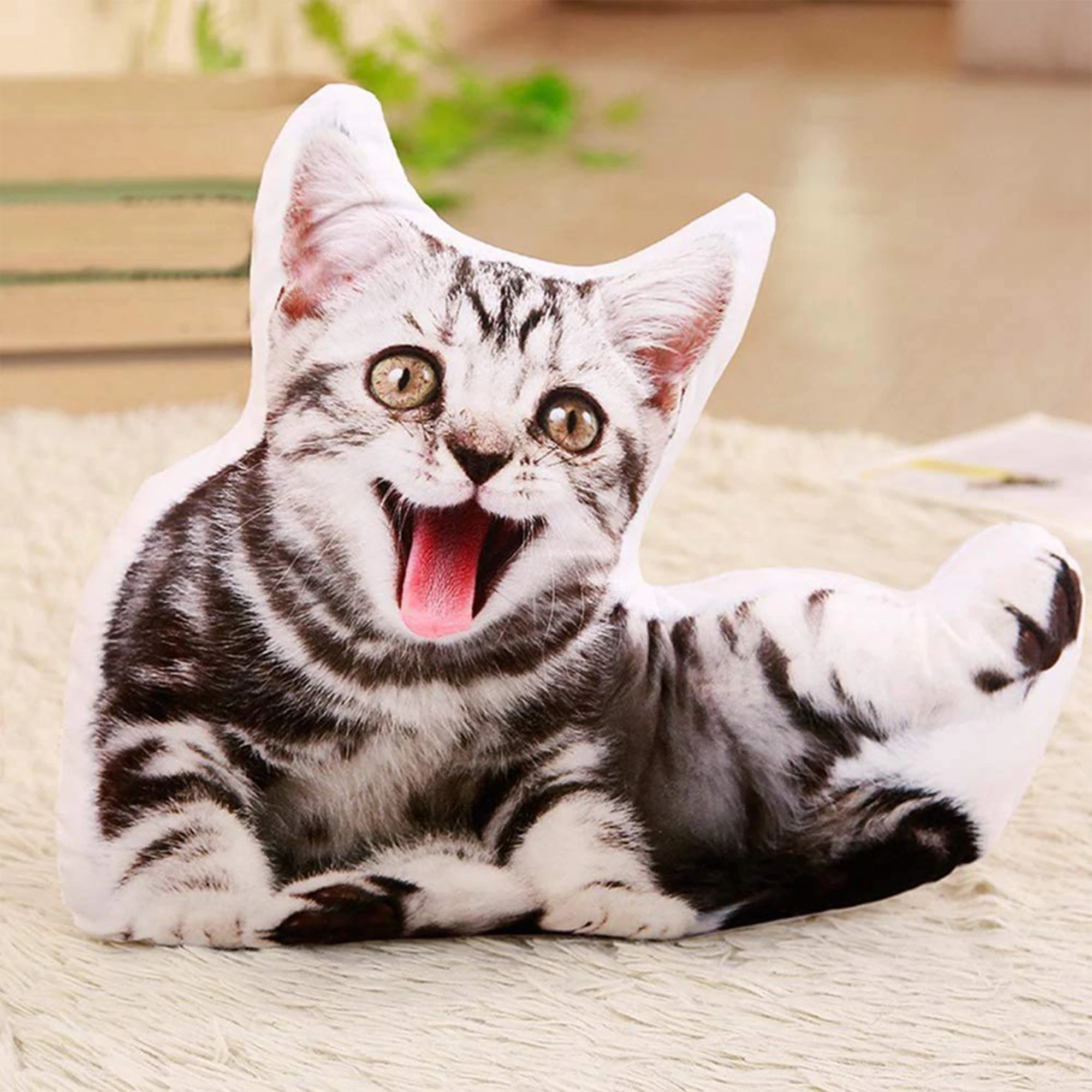 Custom Pet Pillow with Personalized Dog Cat Picture, Funny Animal Lion Pet Body Shaped Pillow for Pet Lover Valentine's Day
Custom Pet Pillow with Personalized Dog Cat Picture, Funny Animal Lion Pet Body Shaped Pillow for Pet Lover Valentine's Day