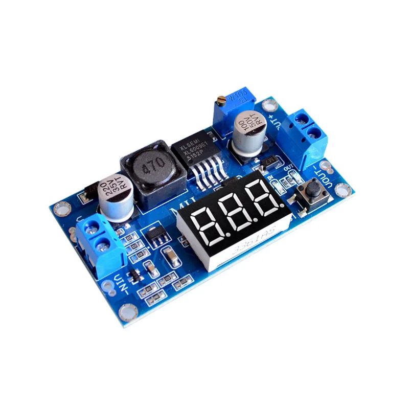 DC-DC XL6009 Digital Boost Step Up Power Supply Module Adjustable 4.5-32V to 5-35V Boost Module With LED Voltmeter
DC-DC XL6009 Digital Boost Step Up Power Supply Module Adjustable 4.5-32V to 5-35V Boost Module With LED Voltmeter