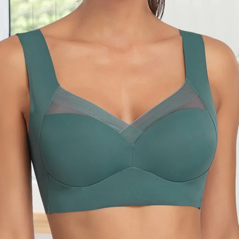 Seamless Sexy Bra Ladies Underwear Women Gather Anti-Sagging No Steel Ring Thin Beauty Vest Sports Running Shockproof Bra
Seamless Sexy Bra Ladies Underwear Women Gather Anti-Sagging No Steel Ring Thin Beauty Vest Sports Running Shockproof Bra