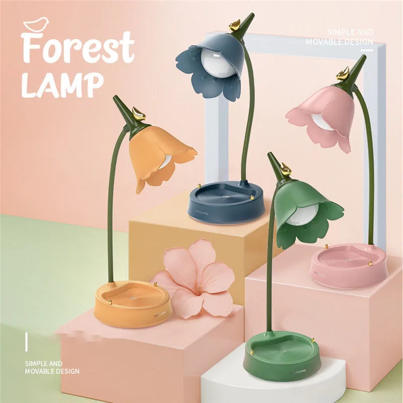 Flower LED Desk Lamp Student Bedroom Room Lighting Touch Stepless Dimming Reading Eye Protection Multi-function Lamp Table Light
Flower LED Desk Lamp Student Bedroom Room Lighting Touch Stepless Dimming Reading Eye Protection Multi-function Lamp Table Light