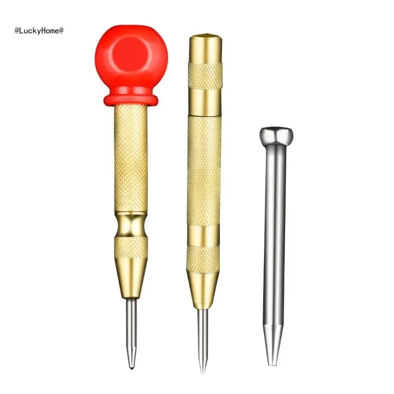 11UA Chromium Vanadium Steel Automatic Center Punch Precise Positioning for Woodwork and Home Decoration
11UA Chromium Vanadium Steel Automatic Center Punch Precise Positioning for Woodwork and Home Decoration