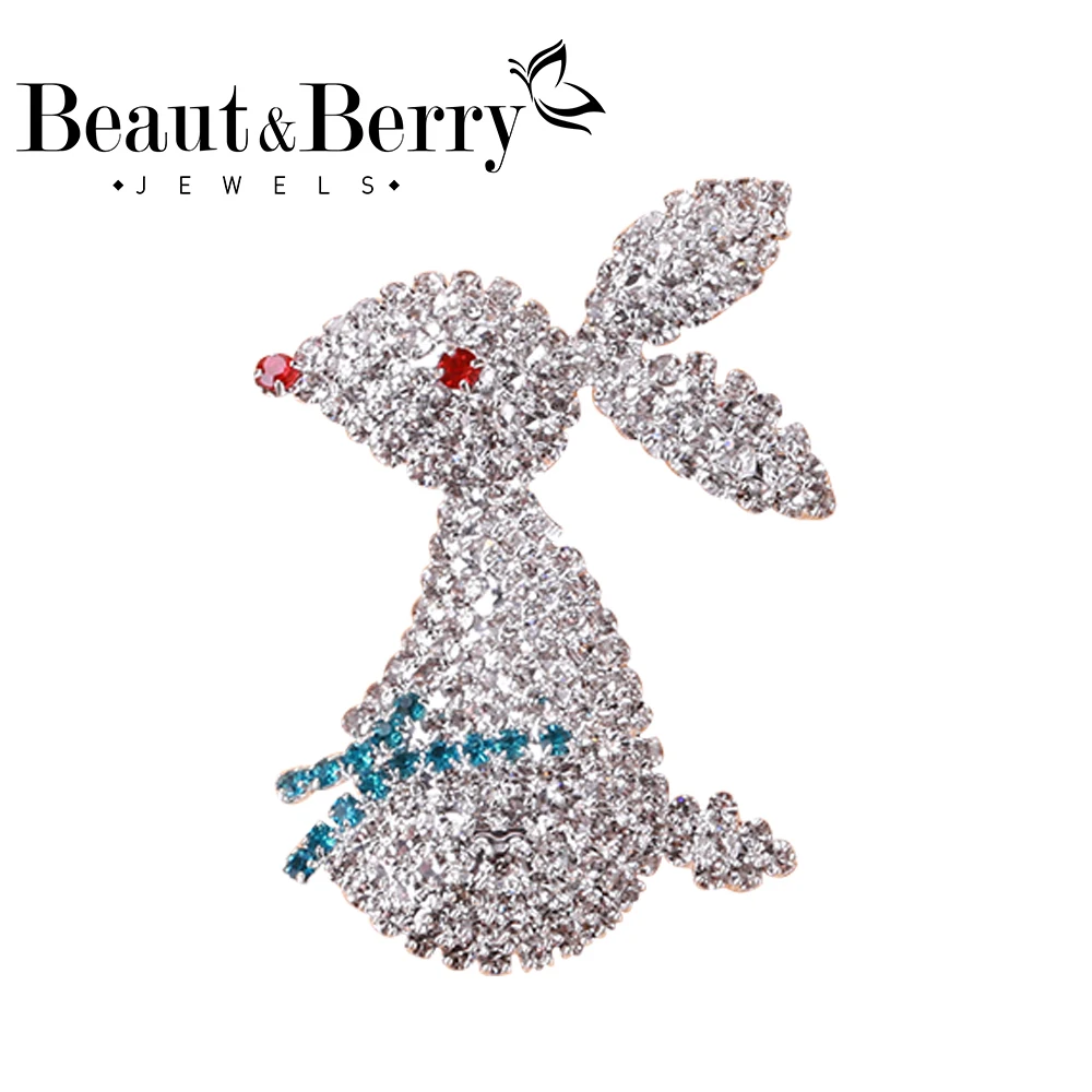 Beaut&Berry Rhinestone Rabbit Brooch Women's Fine Brooch Party Wedding Accessories Office Gift Decoration
Beaut&Berry Rhinestone Rabbit Brooch Women's Fine Brooch Party Wedding Accessories Office Gift Decoration