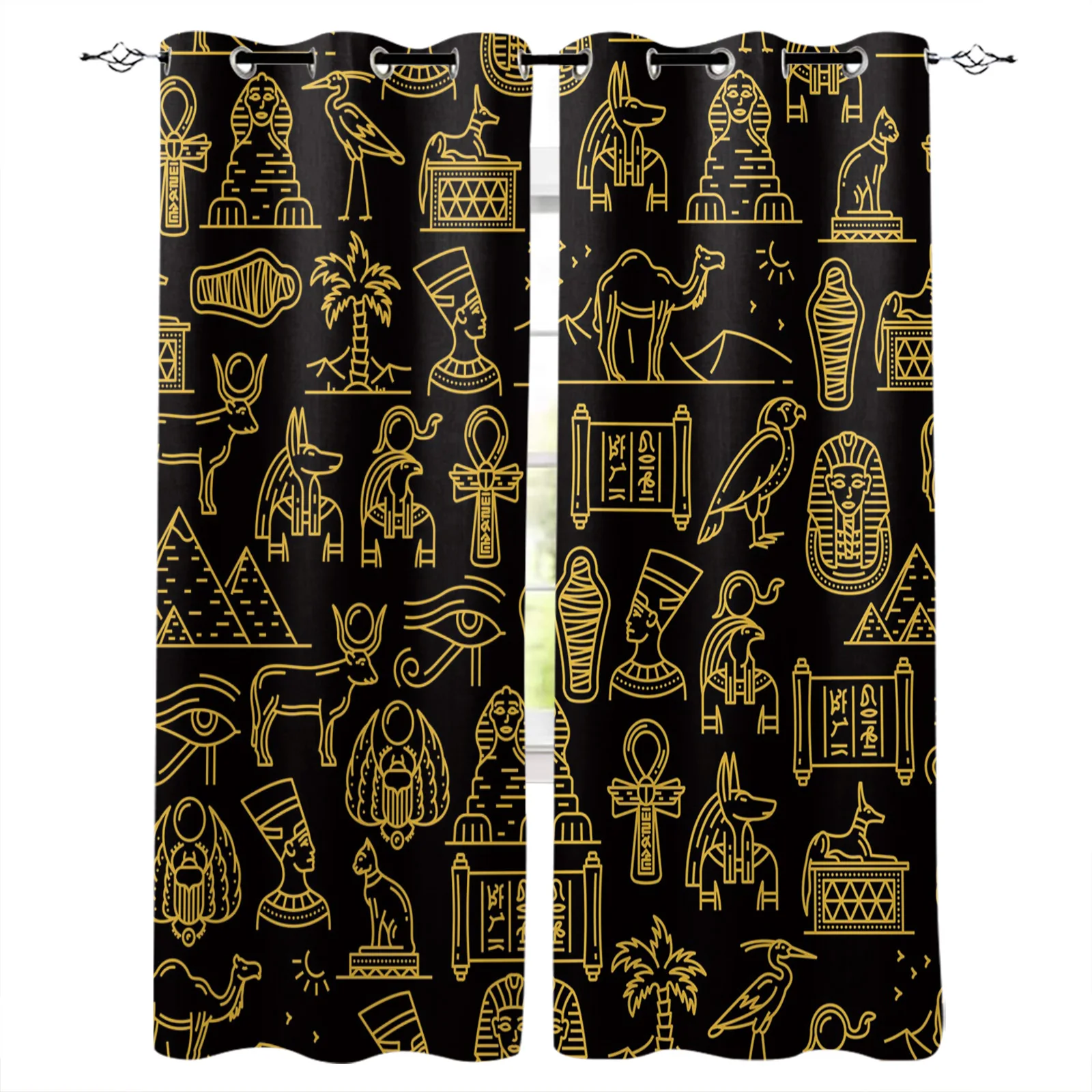 Egypt Pyramid Sphinx Window Curtains Living Room Bedroom Kitchen Curtain For Children Drapes Window Treatment
Egypt Pyramid Sphinx Window Curtains Living Room Bedroom Kitchen Curtain For Children Drapes Window Treatment