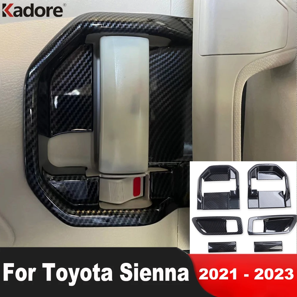 Аксессуары для Toyota Sienna 2021 2022 2023 углеродное волокно внутренняя дверная ручка автомобиля чаша крышка чашки отделка декоративное формование
Аксессуары для Toyota Sienna 2021 2022 2023 углеродное волокно внутренняя дверная ручка автомобиля чаша крышка чашки отделка декоративное формование