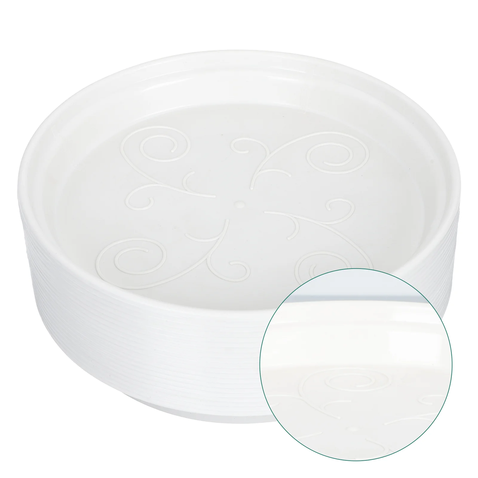 20pcs Simple Flowerpot Trays Useful Gardening Flowerpot Base Multi-purpose Trays
20pcs Simple Flowerpot Trays Useful Gardening Flowerpot Base Multi-purpose Trays