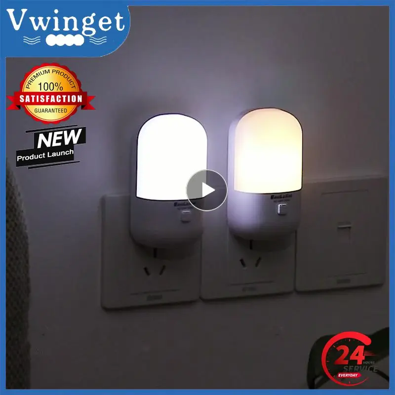 1~10PCS Energy Saving 3W Night Light Plug-in LED Feeding Socket Lamp Indoor Lighting Bedroom Night Bedside Lamp US/EU Two-color
1~10PCS Energy Saving 3W Night Light Plug-in LED Feeding Socket Lamp Indoor Lighting Bedroom Night Bedside Lamp US/EU Two-color