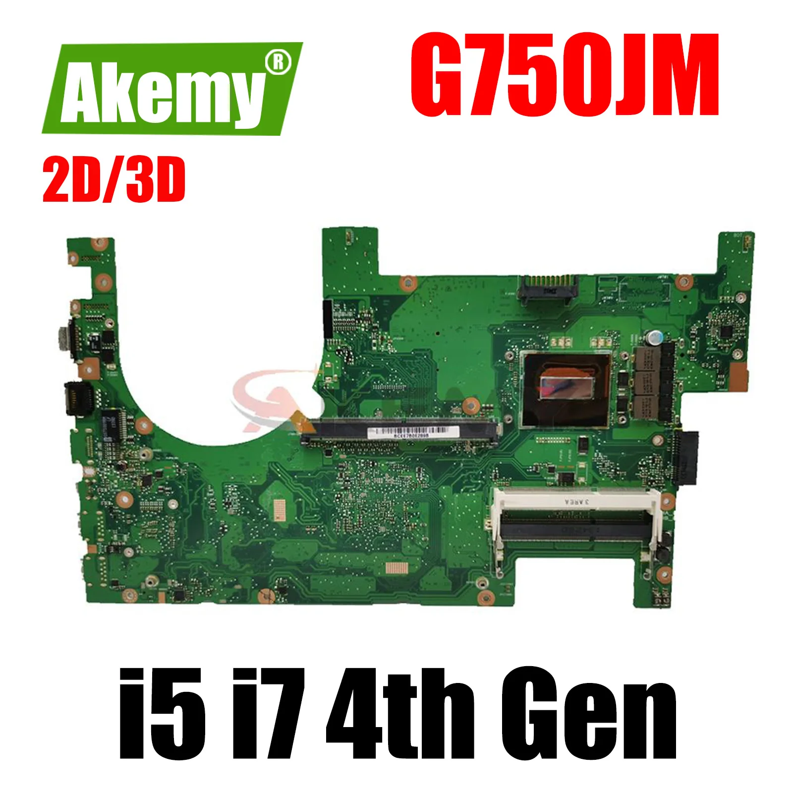 G750JM 2D i5-4th Gen i7-4th Gen CPU Laptop Motherboard for ASUS G750JM G750JW G750JH G750JX G750J G750 Original Mainboard
G750JM 2D i5-4th Gen i7-4th Gen CPU Laptop Motherboard for ASUS G750JM G750JW G750JH G750JX G750J G750 Original Mainboard