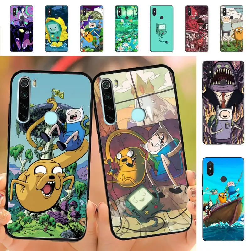 

Cartoon Adventure Time Phone Case for Redmi Note 8 7 9 4 6 pro max T X 5A 3 10 lite pro