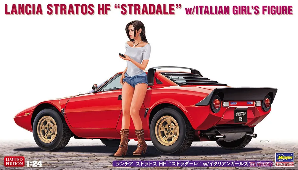 Hasegawa пластиковая Сборная модель автомобиля масштаб 1/24 Lancia Stratos HF Stradale w/итальянские девушки Figu модель комплект 20543
Hasegawa пластиковая Сборная модель автомобиля масштаб 1/24 Lancia Stratos HF Stradale w/итальянские девушки Figu модель комплект 20543