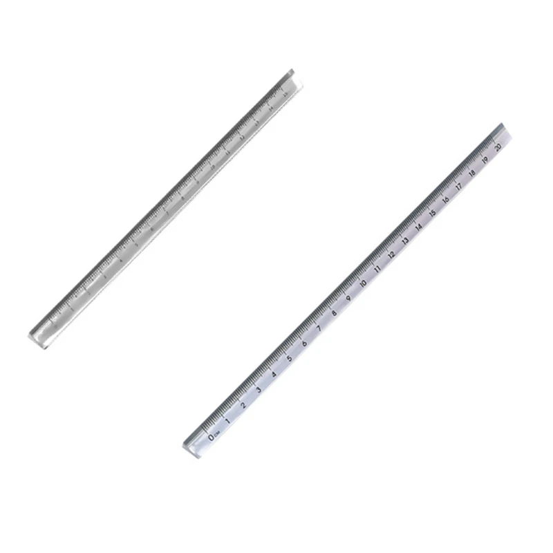 C5AE Triangular Straight Ruler Transparent Plastic Stationery Measuring Drawing Tool for Teacher Education Classroom Props
C5AE Triangular Straight Ruler Transparent Plastic Stationery Measuring Drawing Tool for Teacher Education Classroom Props