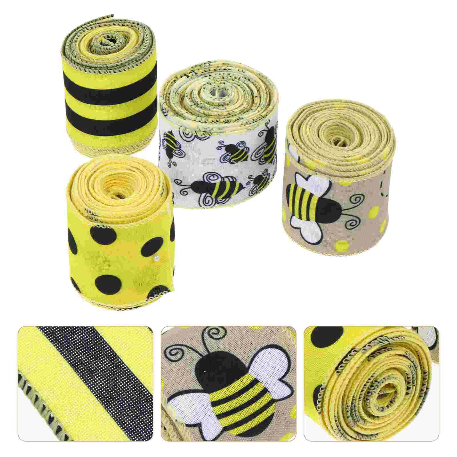 4 Rolls Craft Making Ribbon Gift Wrapping Ribbon Chic Delicate Exquisite Packing Ribbon
4 Rolls Craft Making Ribbon Gift Wrapping Ribbon Chic Delicate Exquisite Packing Ribbon