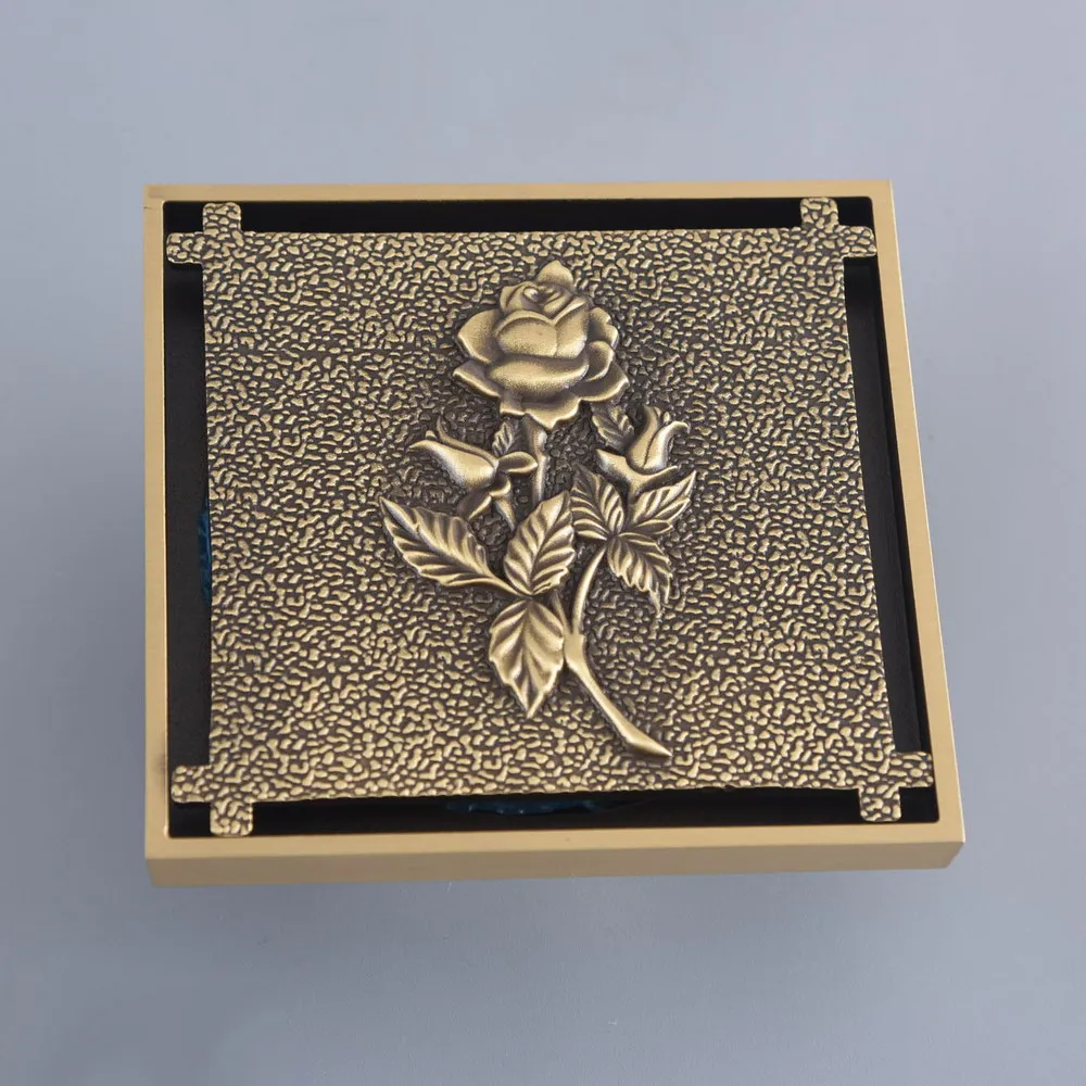 Antique Brass Carved Square Bathroom Floor Drain Waste Grate Shower Drainer ahr121
Antique Brass Carved Square Bathroom Floor Drain Waste Grate Shower Drainer ahr121