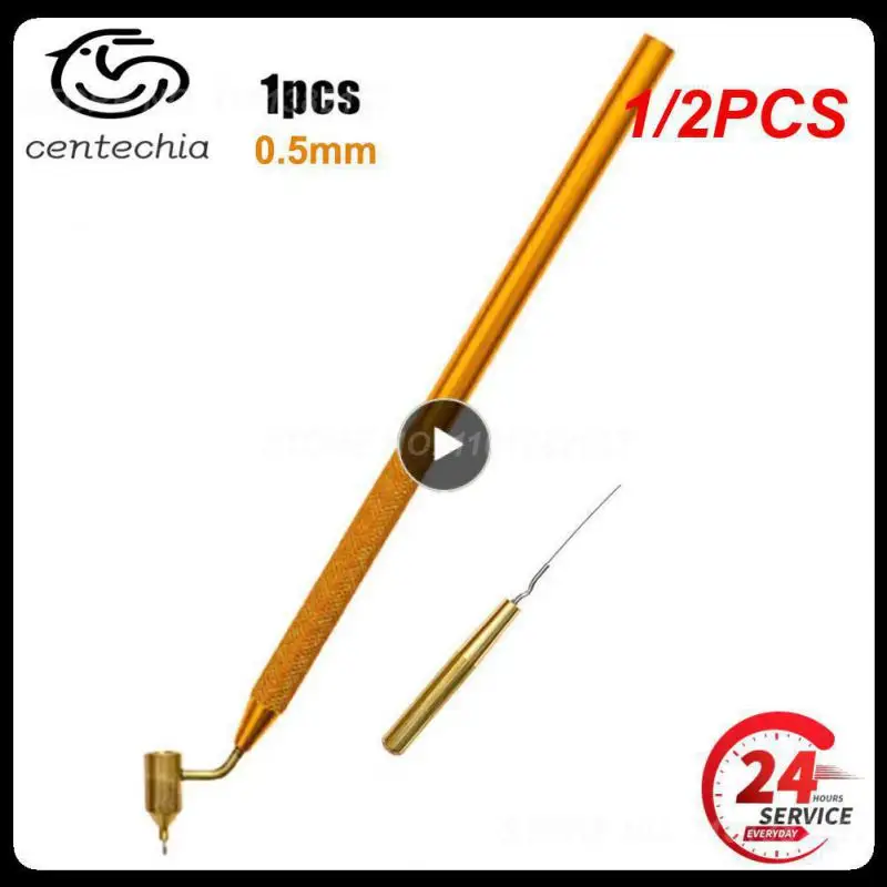 1/2 шт. наклонная тонкая ручка для рисования, точное прессование краски для чипов и ремонта царапин 
1/2 шт. наклонная тонкая ручка для рисования, точное прессование краски для чипов и ремонта царапин
