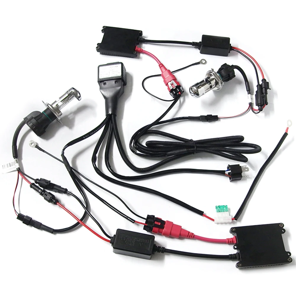 2pcs Car HID Xenon Lamp H4 Far And Near One Headlight Telescopic Bulb Ballast H4 Telescopic 55W 6000K Car HID Xenon Headlights
2pcs Car HID Xenon Lamp H4 Far And Near One Headlight Telescopic Bulb Ballast H4 Telescopic 55W 6000K Car HID Xenon Headlights