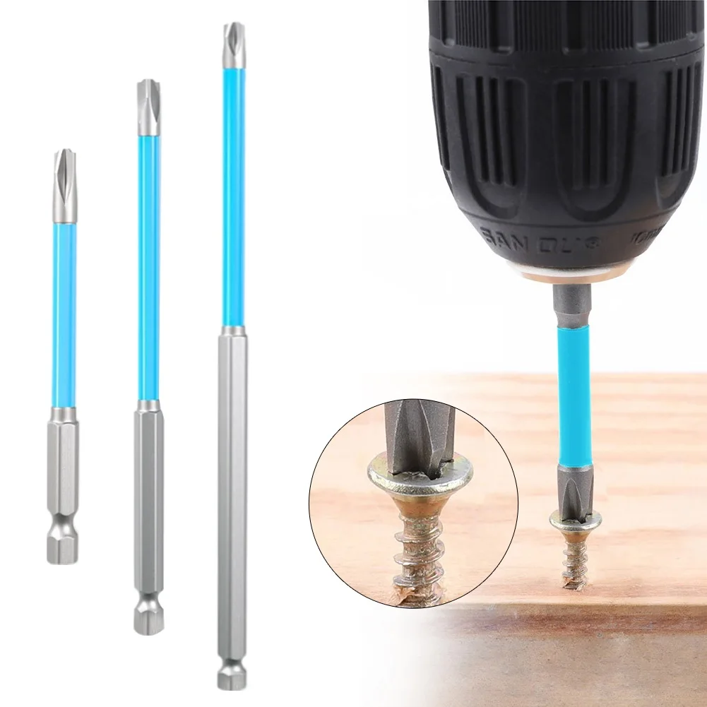 3PCS Magnetic Slotted Cross Screwdriver Bit 65/110/150mm For Electrician FPH2 Long Reach Precision For Socket Switch
3PCS Magnetic Slotted Cross Screwdriver Bit 65/110/150mm For Electrician FPH2 Long Reach Precision For Socket Switch