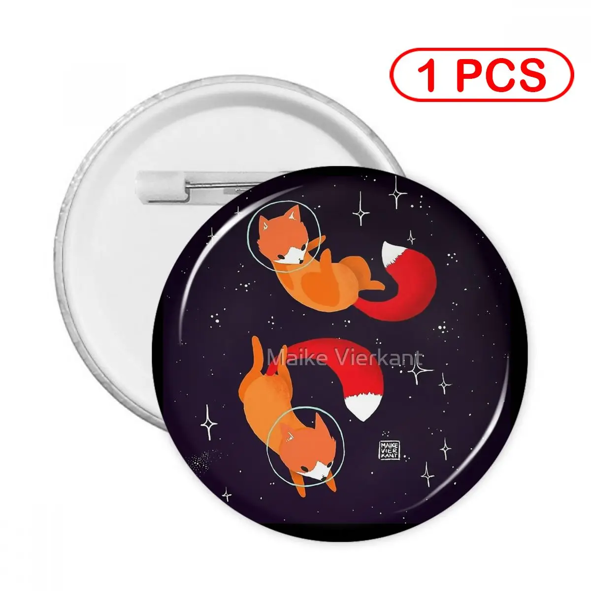 Soft Button Pin Clothes Brooch Creative Pins Jewelry Decor Cute Badge Space Foxes Women Child Lapel
Soft Button Pin Clothes Brooch Creative Pins Jewelry Decor Cute Badge Space Foxes Women Child Lapel