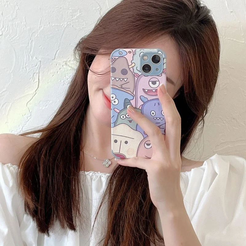 Cartoon Monster Phone Case For iPhone 14 13 12 11 Pro Max Mini X XS XR 7 8 Plus New Creativity Anti-slip Protective iPhone Case
Cartoon Monster Phone Case For iPhone 14 13 12 11 Pro Max Mini X XS XR 7 8 Plus New Creativity Anti-slip Protective iPhone Case