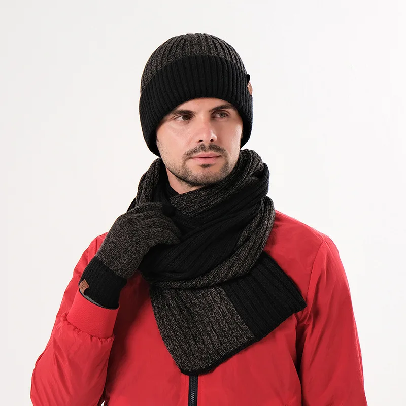 2023 Autumn And Winter New Knitted Hat Set Men's Warm Scarf Hat Gloves Accessories Three-piece Set Women Outdoor Plus Coldproof
2023 Autumn And Winter New Knitted Hat Set Men's Warm Scarf Hat Gloves Accessories Three-piece Set Women Outdoor Plus Coldproof