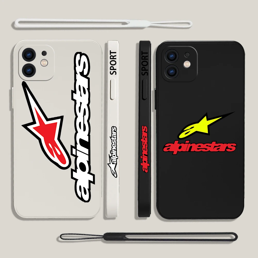 Luxury Motorcycle Racing A-Alpinestarses Phone Case For iPhone 14 13 12 11 Pro Mini X XR MAX Plus Silicone Cases with Hand Strap
Luxury Motorcycle Racing A-Alpinestarses Phone Case For iPhone 14 13 12 11 Pro Mini X XR MAX Plus Silicone Cases with Hand Strap