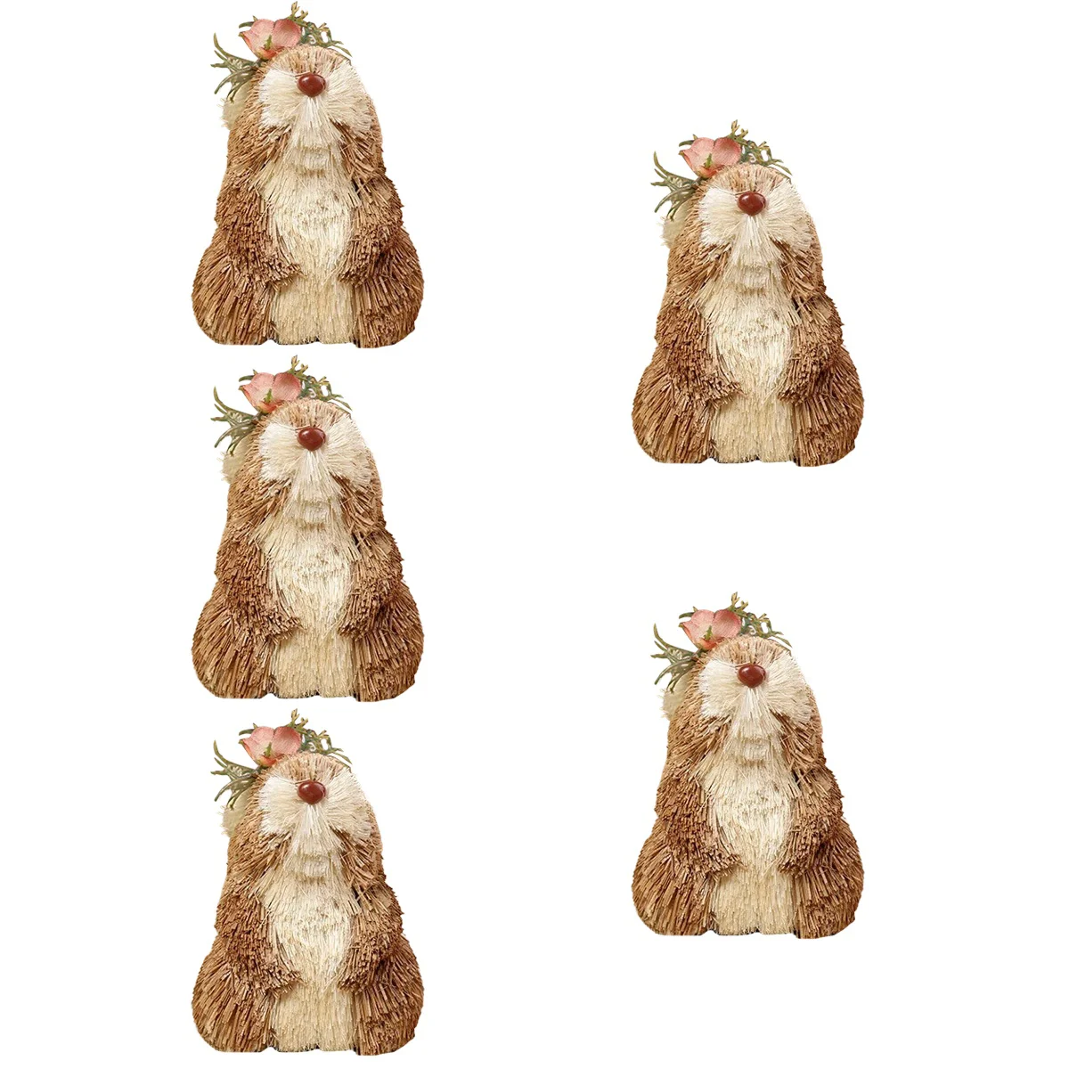 5x Premium Rustic Lifelike Bunnies Decor Rabbit Decor Desktop Bunny Decor Resin Bunny Craft Bunny Decor for Home Decor
5x Premium Rustic Lifelike Bunnies Decor Rabbit Decor Desktop Bunny Decor Resin Bunny Craft Bunny Decor for Home Decor