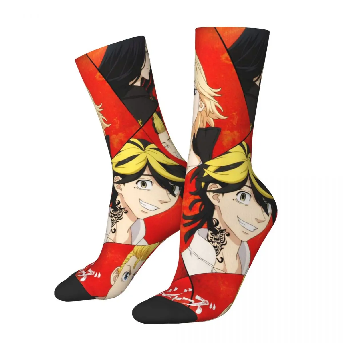 Anime Tokyo Revengers Socks Men Women Mikey Draken Baji Socks Novelty Spring Summer Autumn Winter Middle Tube Stockings Gift 
Anime Tokyo Revengers Socks Men Women Mikey Draken Baji Socks Novelty Spring Summer Autumn Winter Middle Tube Stockings Gift