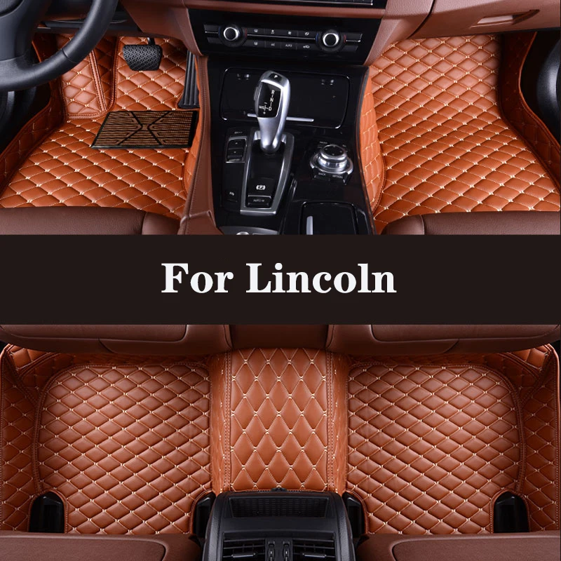 Кожаный Автомобильный напольный коврик для Lincoln MKZ MKC MKX MKS MKT LS Nautilus Navigator, аксессуары для салона автомобиля
Кожаный Автомобильный напольный коврик для Lincoln MKZ MKC MKX MKS MKT LS Nautilus Navigator, аксессуары для салона автомобиля
