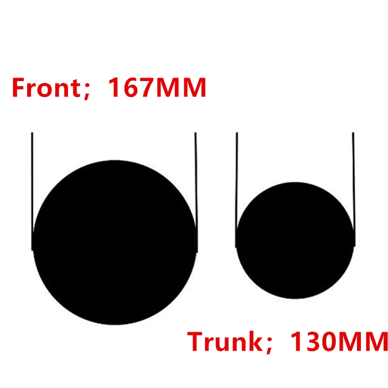 

2Pcs/set Replacement Front and Rear Badge Emblem Grille Trunk logo Emblem for Transporter Van T5 2012 - 2015 Crafter 2012 - 2016