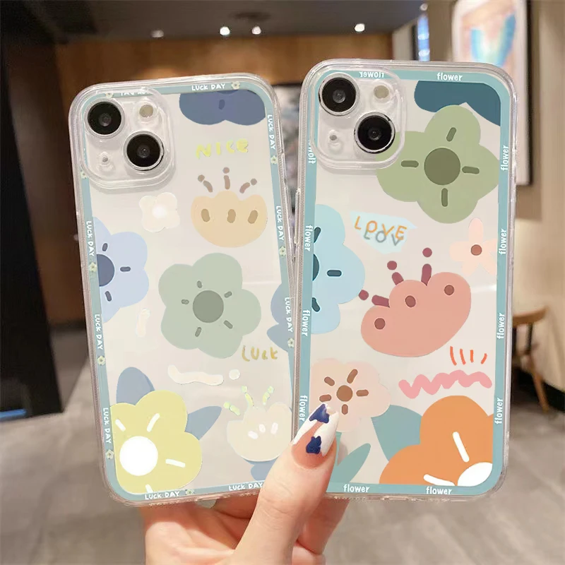 Cratoon Colour Flower Clear Phone Case For iPhone 13 12 Pro Max Mini 11 Pro X XR XS Max 6 6S 7 8 Plus Se2 Shell Shockproof
Cratoon Colour Flower Clear Phone Case For iPhone 13 12 Pro Max Mini 11 Pro X XR XS Max 6 6S 7 8 Plus Se2 Shell Shockproof