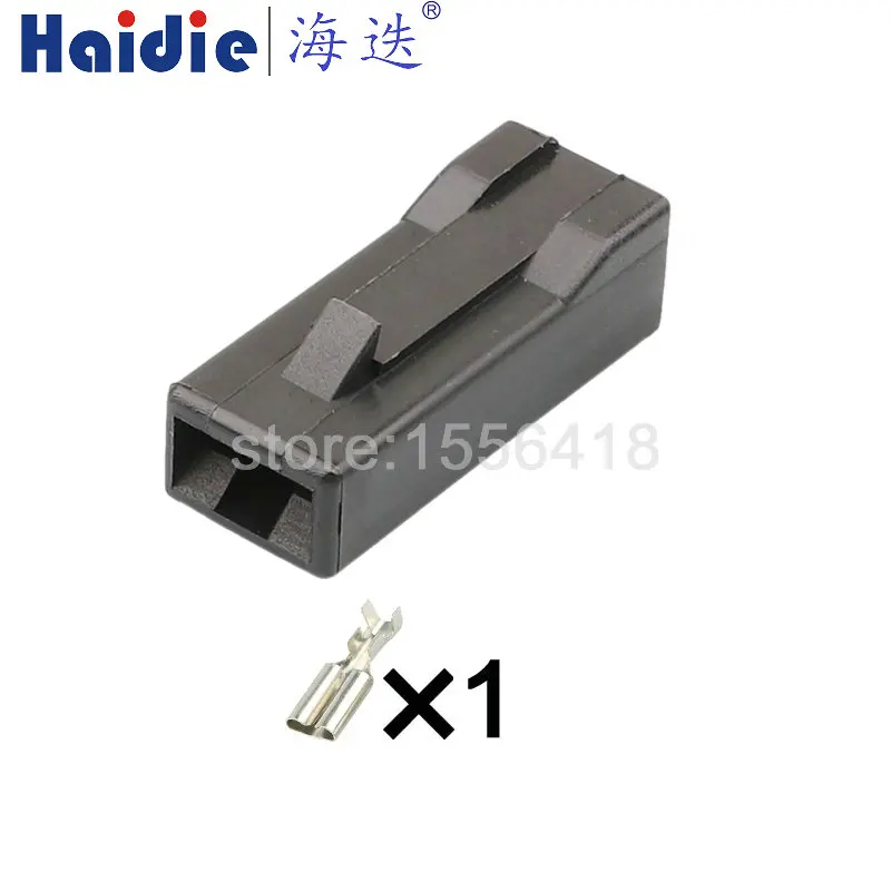 

1 Set 1 Pin Unsealed Socket Automotive Connector 7.8 MM Series Male Female Plug With Terminal 7123-3010 7122-3010