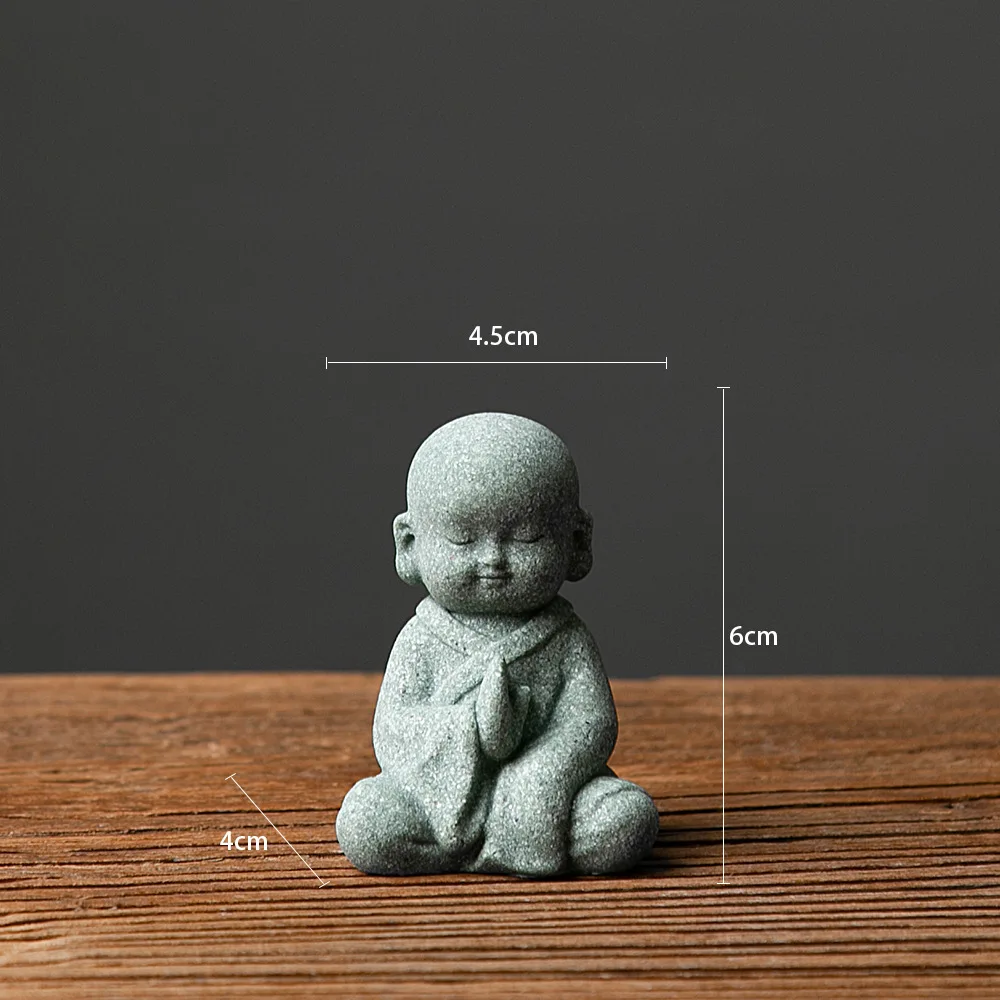 Миниатюрная Фигурка Буддийского Монаха, Каменная Статуэтка, Китайские Украшения Для Дзен-сада По Фен-шуй, Декор Для Медитации
Миниатюрная Фигурка Буддийского Монаха, Каменная Статуэтка, Китайские Украшения Для Дзен-сада По Фен-шуй, Декор Для Медитации