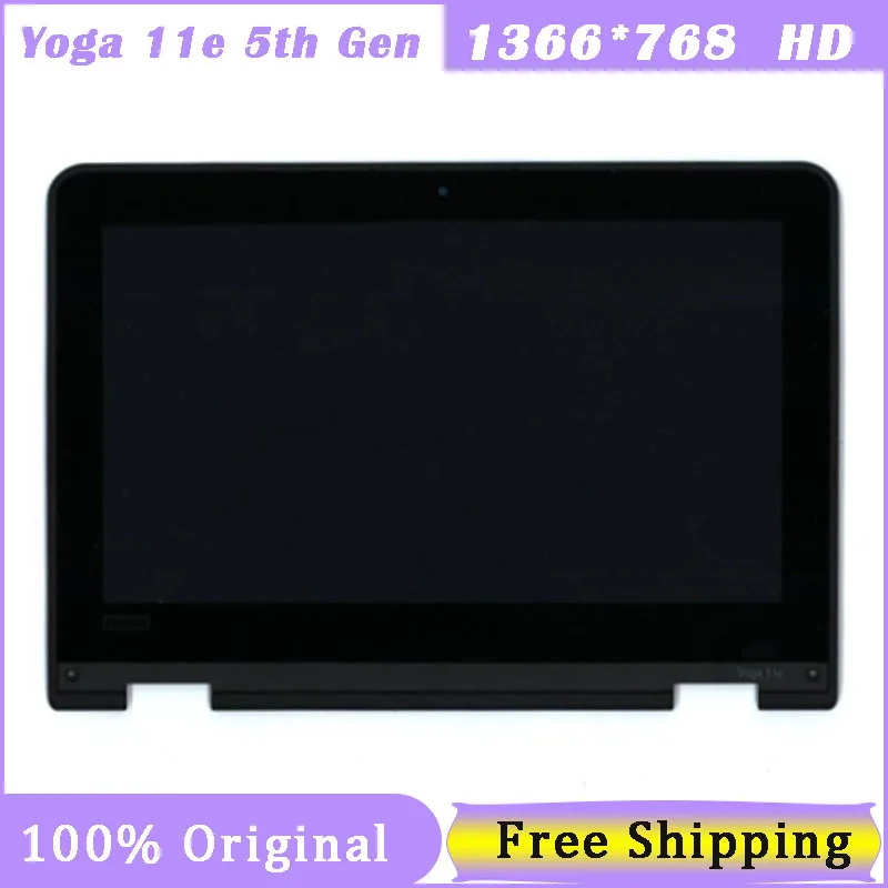 11.6 Inch for Lenovo thinkpad Yoga 11e 5th Gen LCD Display Screen Assembly Touch Digitizer 01LW704 01LW705 01LW706 01LW707
11.6 Inch for Lenovo thinkpad Yoga 11e 5th Gen LCD Display Screen Assembly Touch Digitizer 01LW704 01LW705 01LW706 01LW707