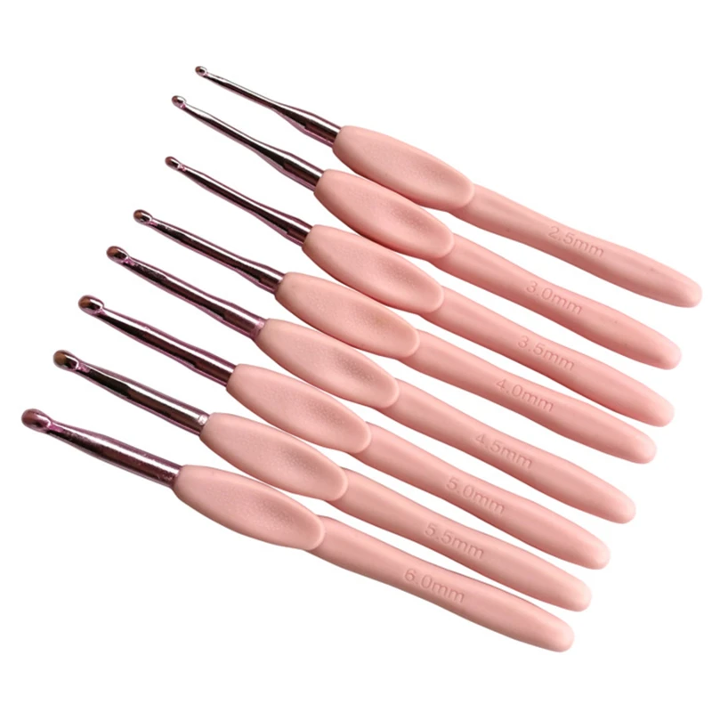 8PCS Knitting Needles Soft Grip With Ergonomic Handle Crochet Hook Yarn Weave Crochet Needles DIY Craft Tools
8PCS Knitting Needles Soft Grip With Ergonomic Handle Crochet Hook Yarn Weave Crochet Needles DIY Craft Tools