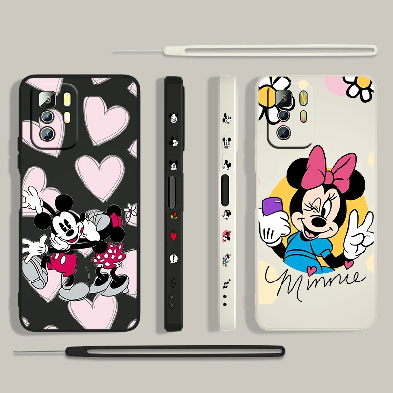 Minnie Mickey Mouse For Xiaomi Redmi Note 11 11S 10 10S 9 9S 9T 8 8T 7 5 Pro 4G 5G Liquid Left Rope Phone Case Cover Capa Coque
Minnie Mickey Mouse For Xiaomi Redmi Note 11 11S 10 10S 9 9S 9T 8 8T 7 5 Pro 4G 5G Liquid Left Rope Phone Case Cover Capa Coque