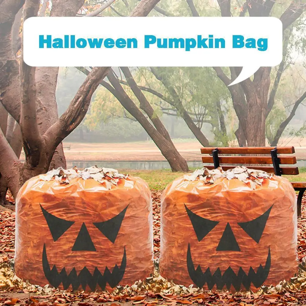 Yard Decor Fall Leaf Bags Garbage Leaf Bags Lawn Bag Halloween Yard Party Pumpkin Garden Lawn Decoration Props Bag D1F6 
Yard Decor Fall Leaf Bags Garbage Leaf Bags Lawn Bag Halloween Yard Party Pumpkin Garden Lawn Decoration Props Bag D1F6