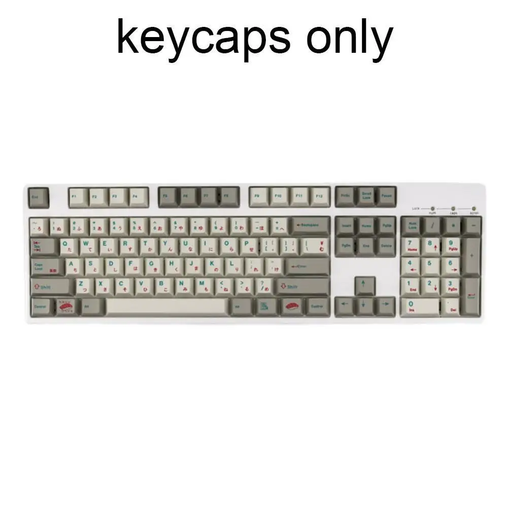 124-key Sushi Keycap Original Factory Height PBT Sublimation Mechanical Keyboard Personality Keys German Keycaps
124-key Sushi Keycap Original Factory Height PBT Sublimation Mechanical Keyboard Personality Keys German Keycaps