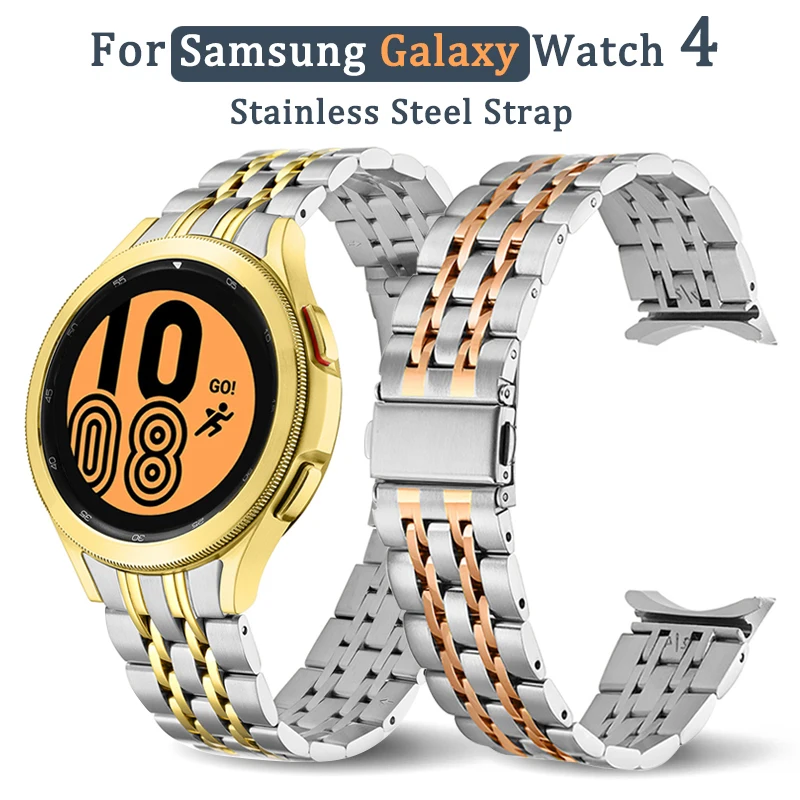 Stainless Steel Watch Band for Samsung Galaxy Watch 4 Classic 46mm 42mm Metal Quick Release Strap Bracelet Accessories
Stainless Steel Watch Band for Samsung Galaxy Watch 4 Classic 46mm 42mm Metal Quick Release Strap Bracelet Accessories